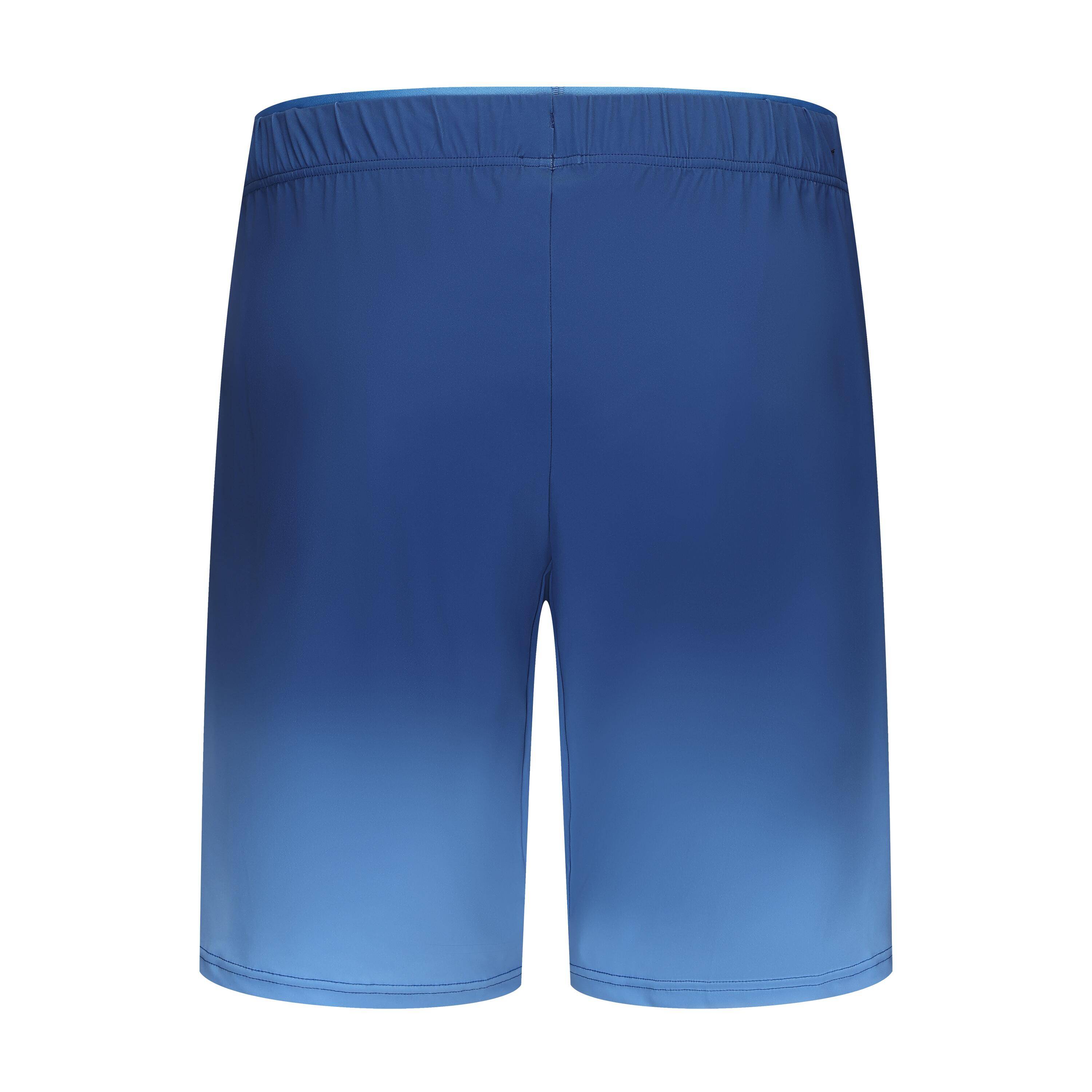 Men's Swimming Shorts 100 Long Gradient Quick-Dry & Stretchable Blue -  3