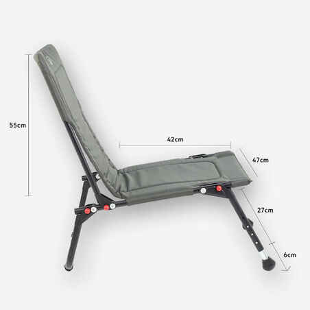 Carp fishing Levelchair 100