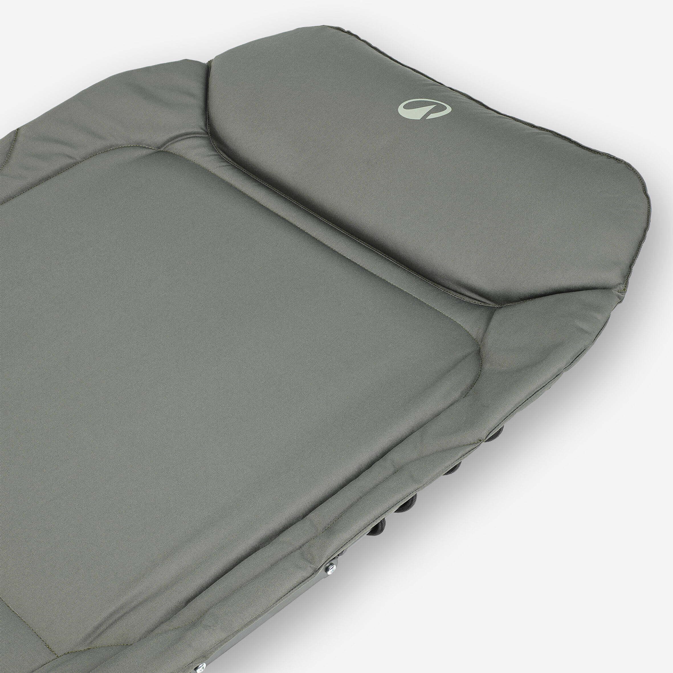 Carp Fishing Bedchair 100 Compact and Foldable Supports up to 110 Kg - Grey -  3