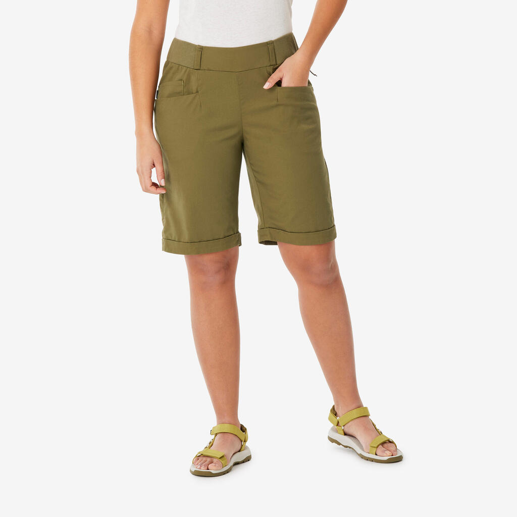 W NH500 Bermuda Shorts - Golden Olive Green