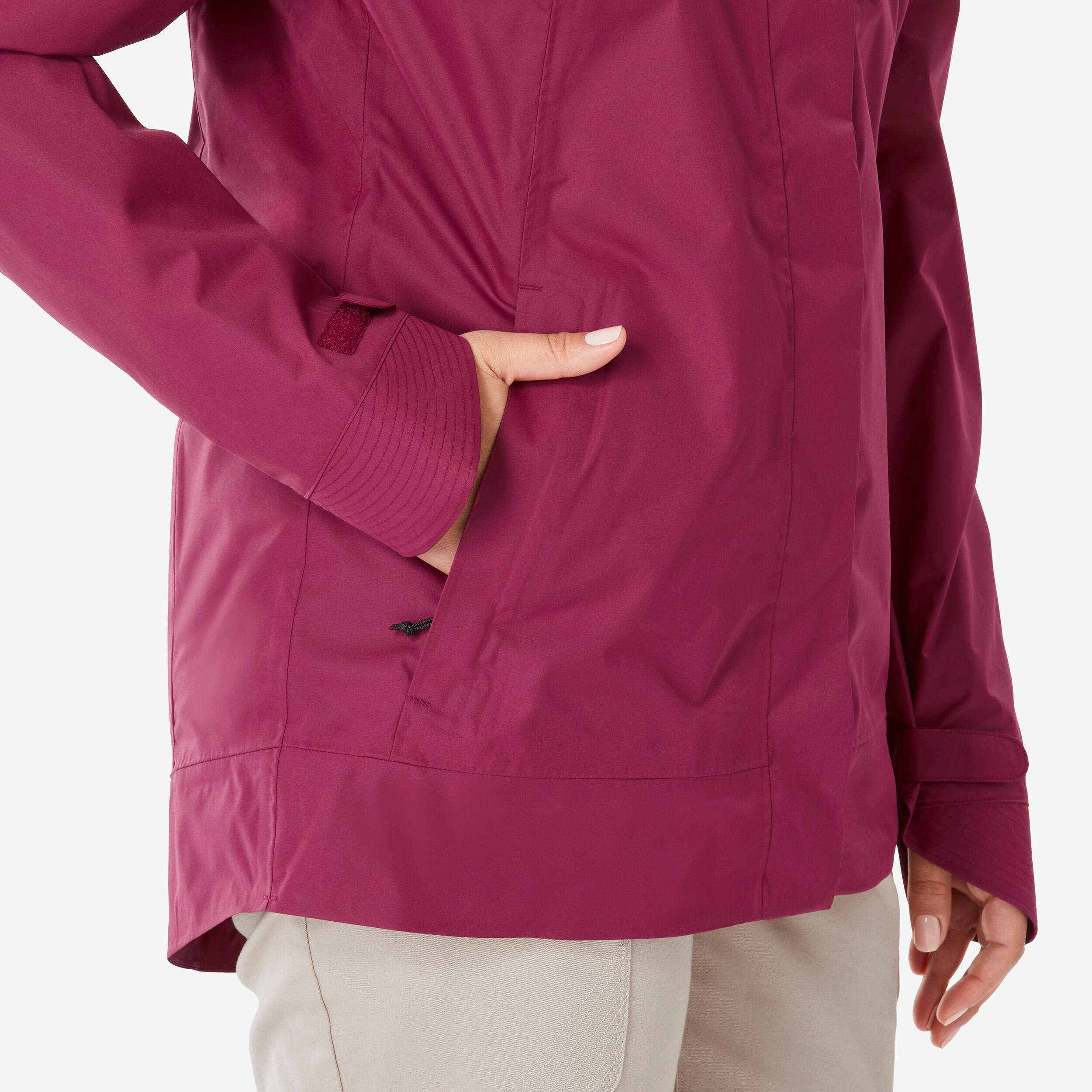 Waterdichte wandeljas voor dames NH500 7/11