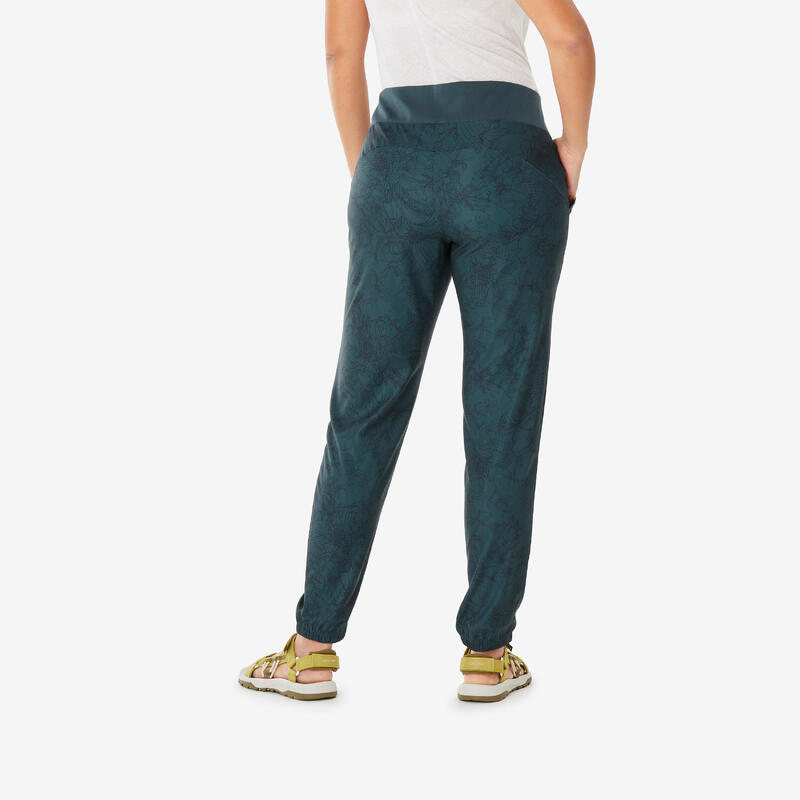Pantalon Drumeție NH100 Albastru Damă