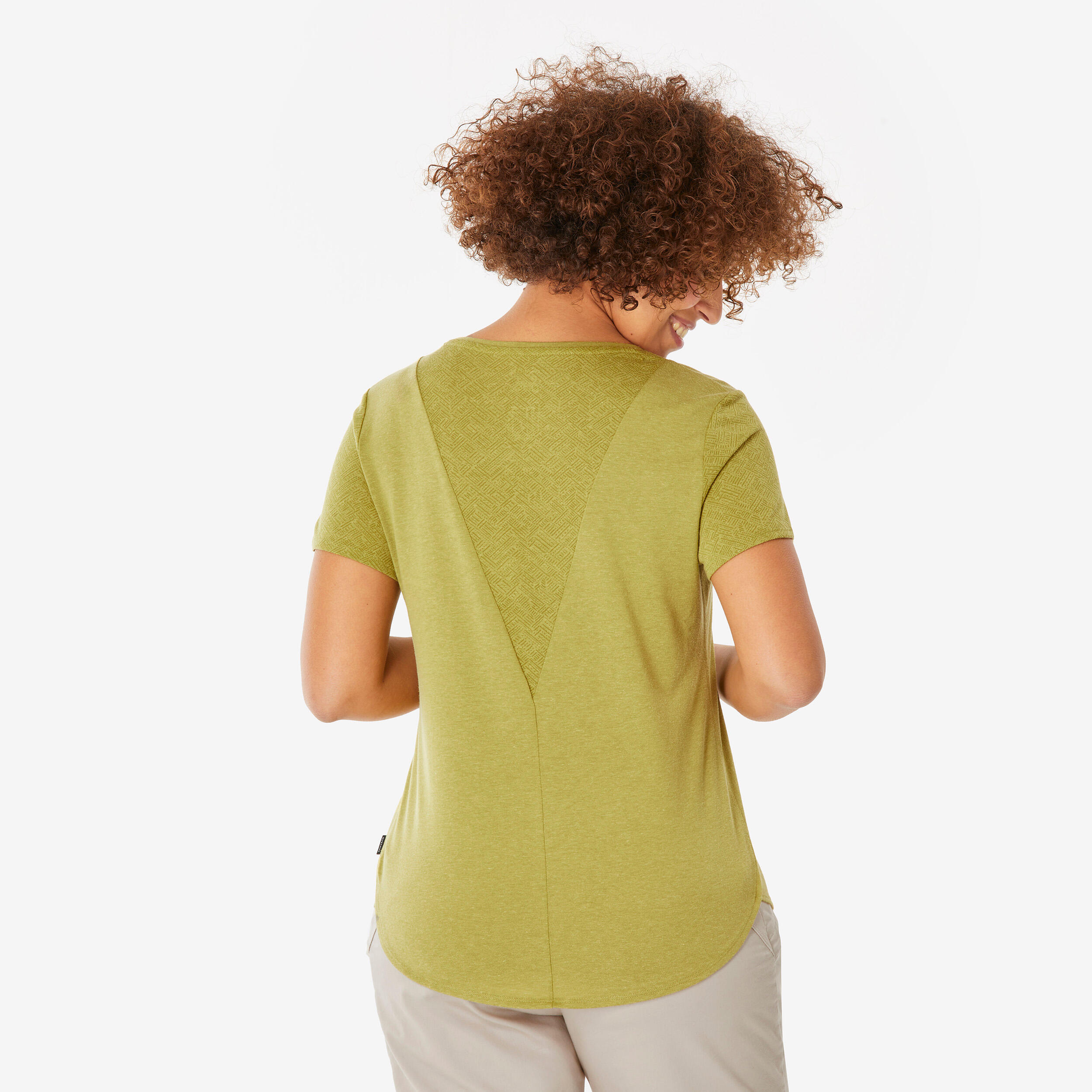 Wandelshirt voor dames NH500 2/5