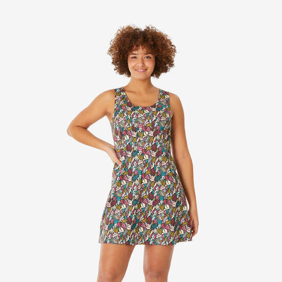 Vestito montagna donna NH100 EXPLOOR floreale