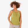 Women’s hiking tank top, NH500 - Khaki