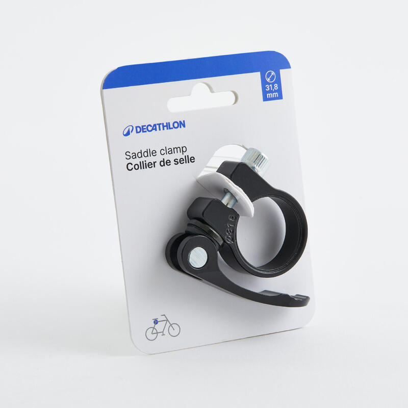 Collier de selle 28,6 mm à serrage rapide
