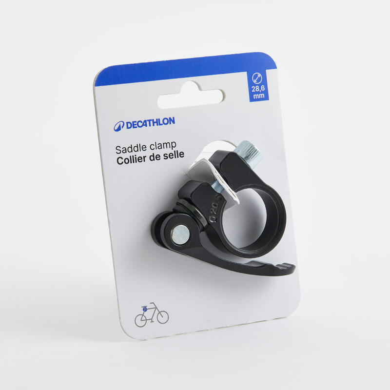 Collier de selle 28,6 mm à serrage rapide
