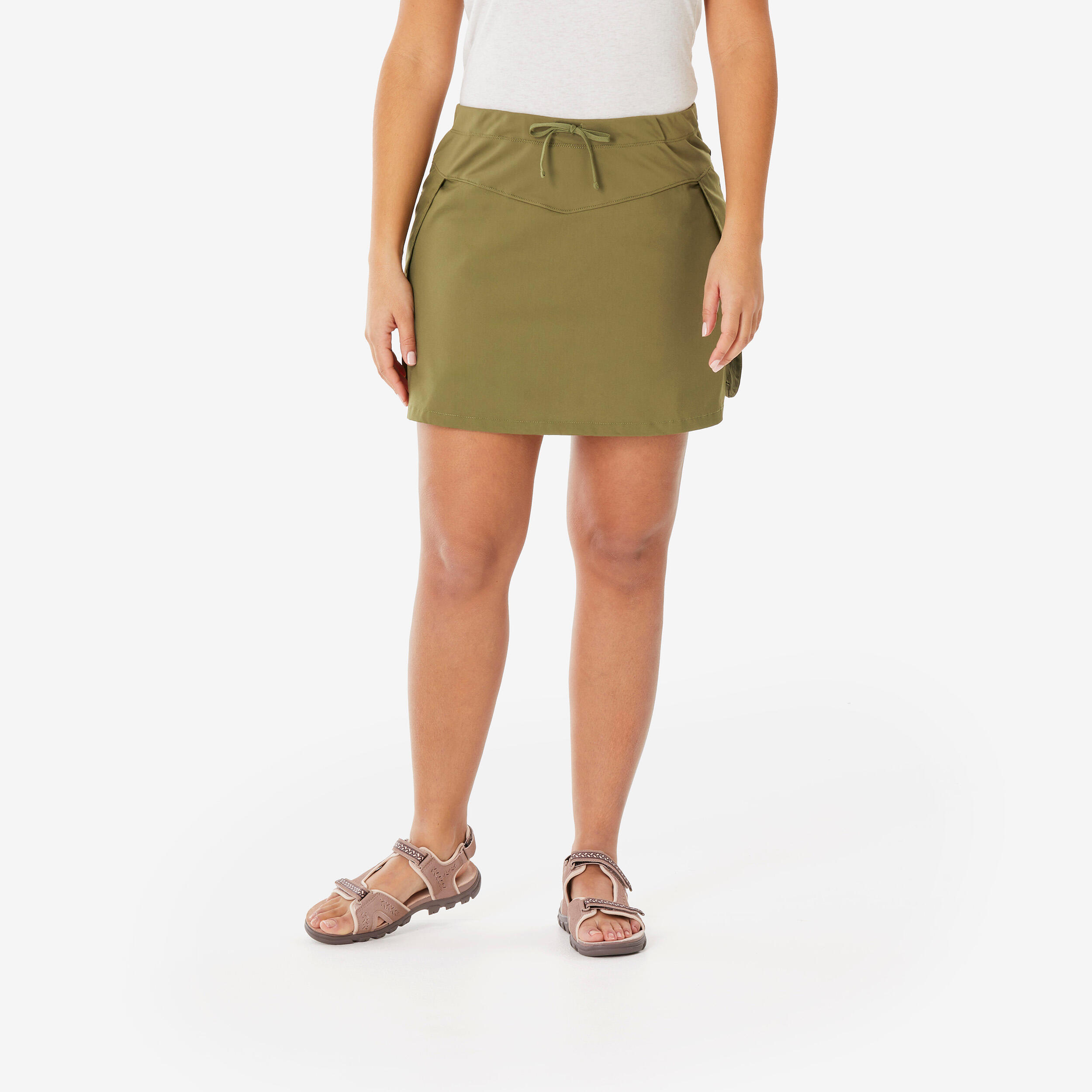 QUECHUA Wandelshortrokje voor dames NH500