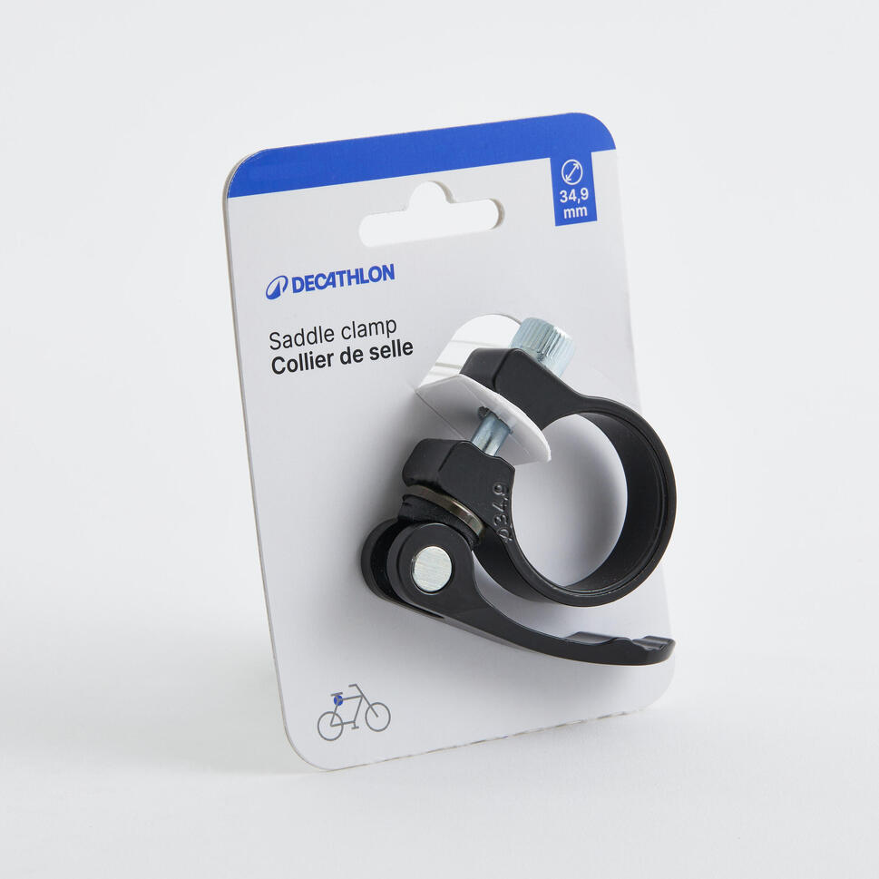 Obejma podsiodłowa do roweru Btwin 34,9 mm z zaciskiem