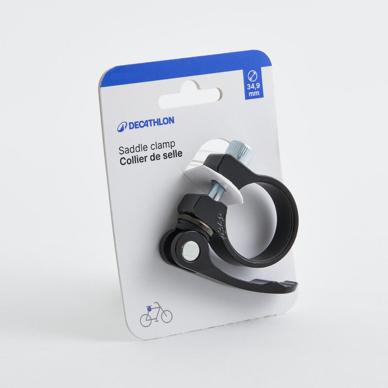 Collier de selle 34,9 mm à serrage rapide