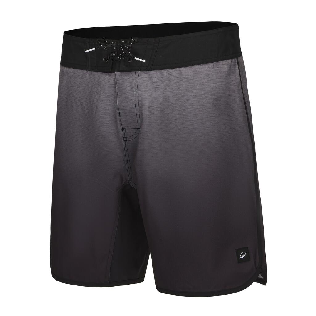 Boardshort surf 500 Long 18" Homme - GRADIENT GREY