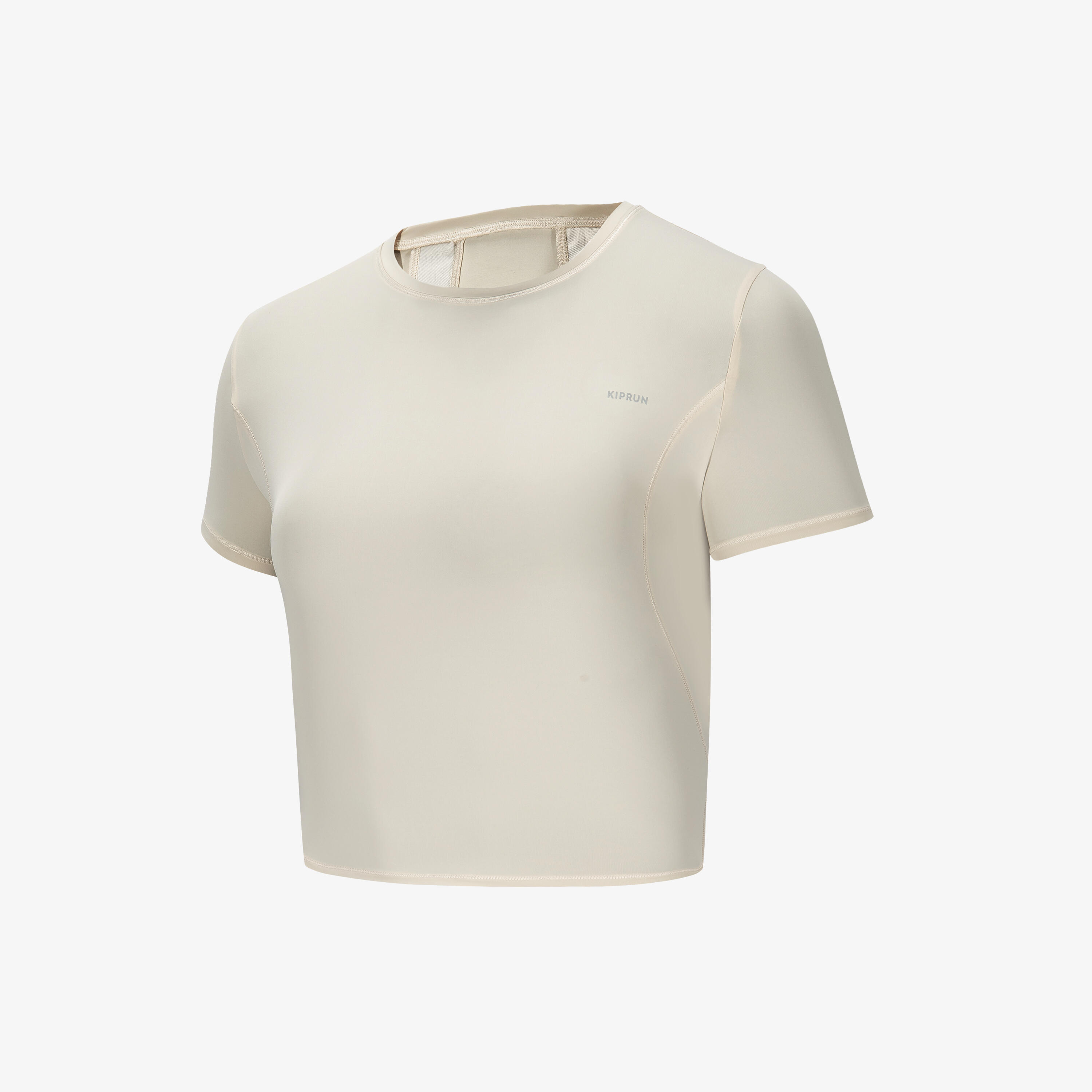 Women's Breathable Quick-dry Cooling Running T-shirt - Beige