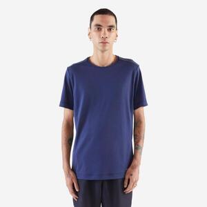 Camiseta running transpirable Hombre - KIPRUN Run 100 Dry Azul oscuro