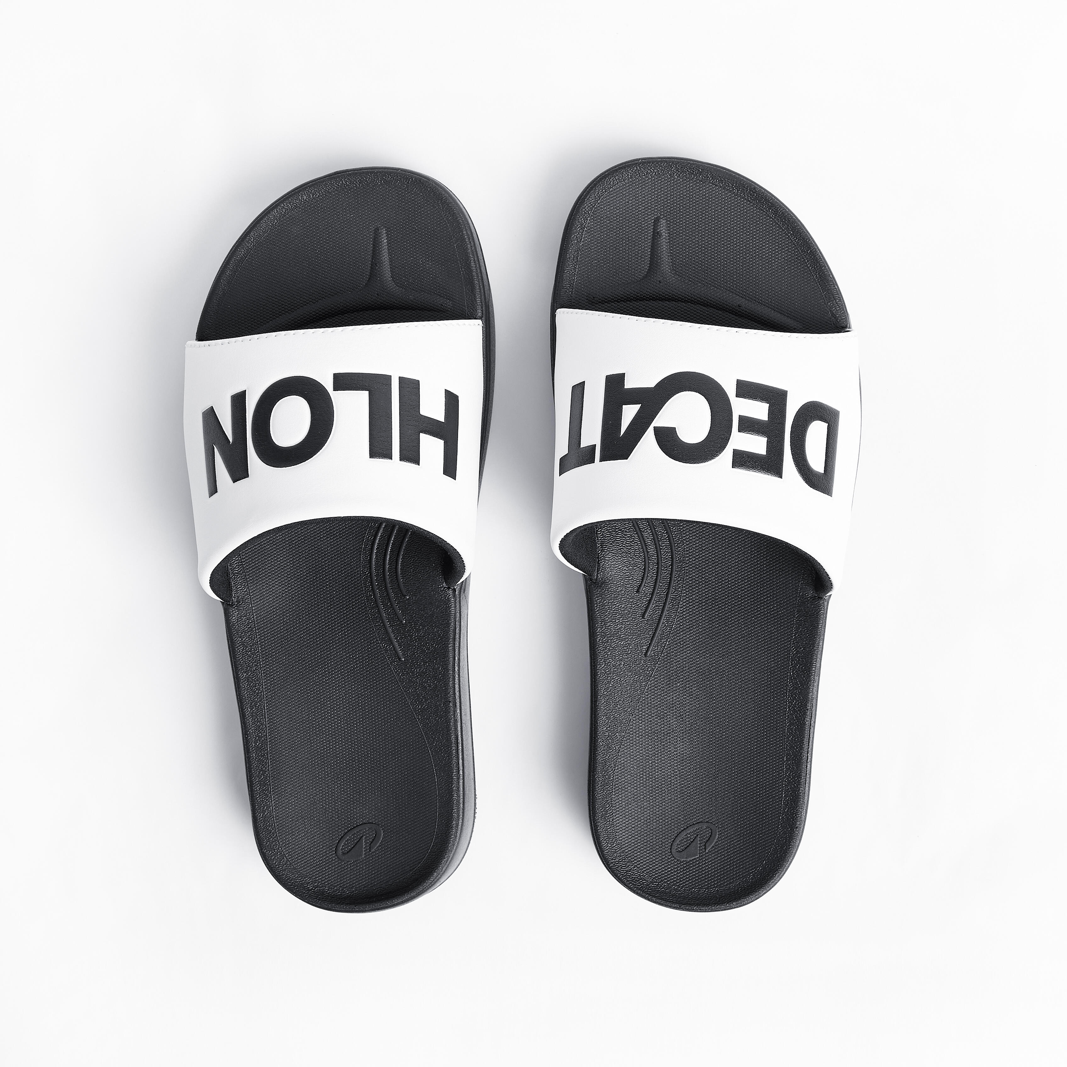 Pool slide sandals 900 collector black white
