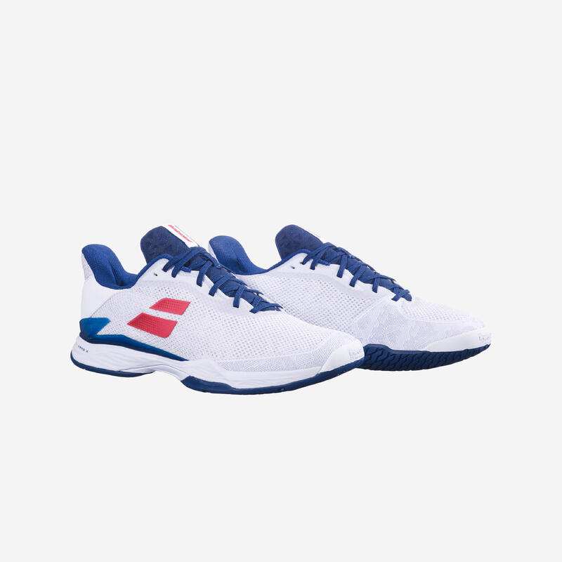 Chaussures de tennis homme Multicourt - Babolat Jet Tere Blanc Bleu