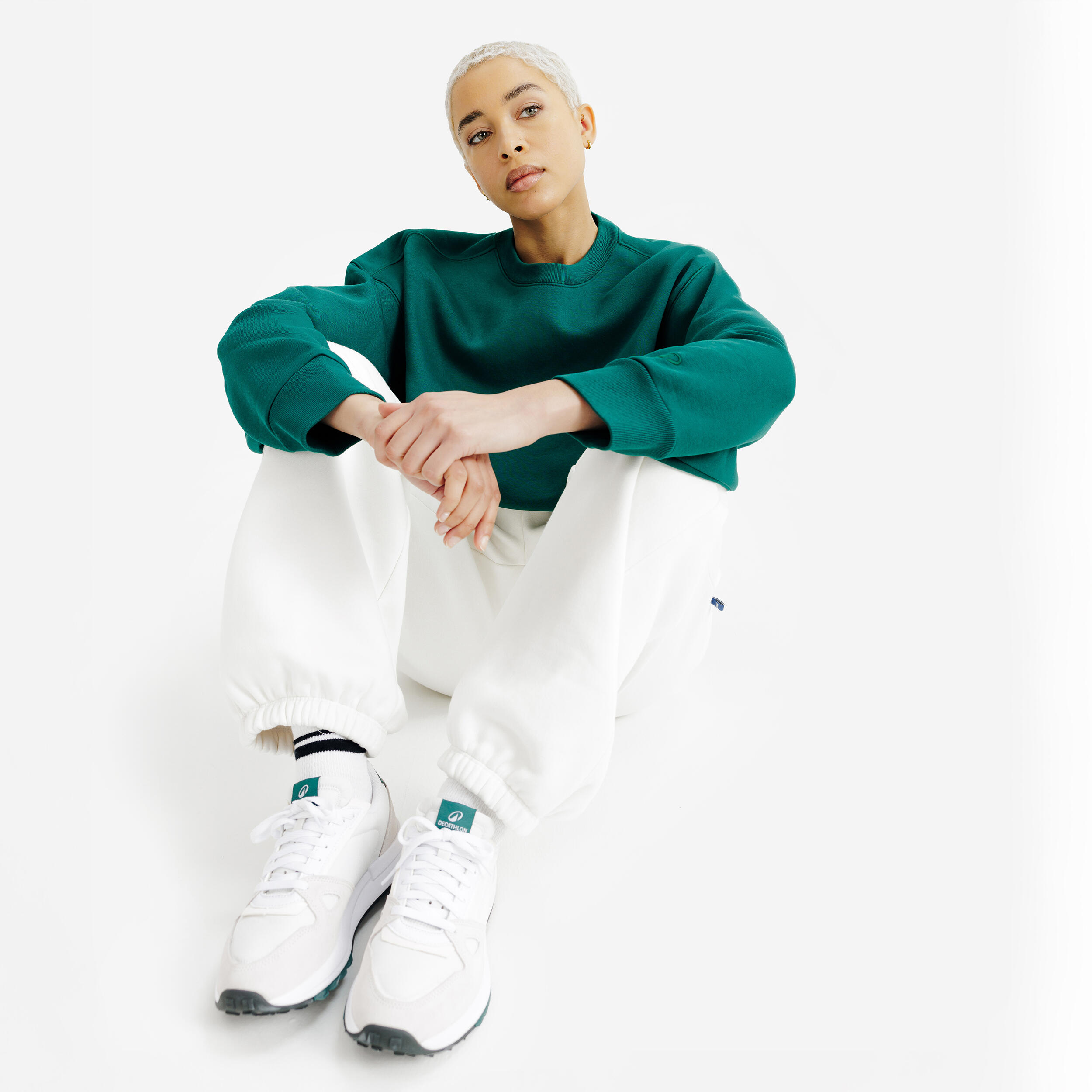 Gebraucht - Sneaker Damen - RR70 weiß 7/10