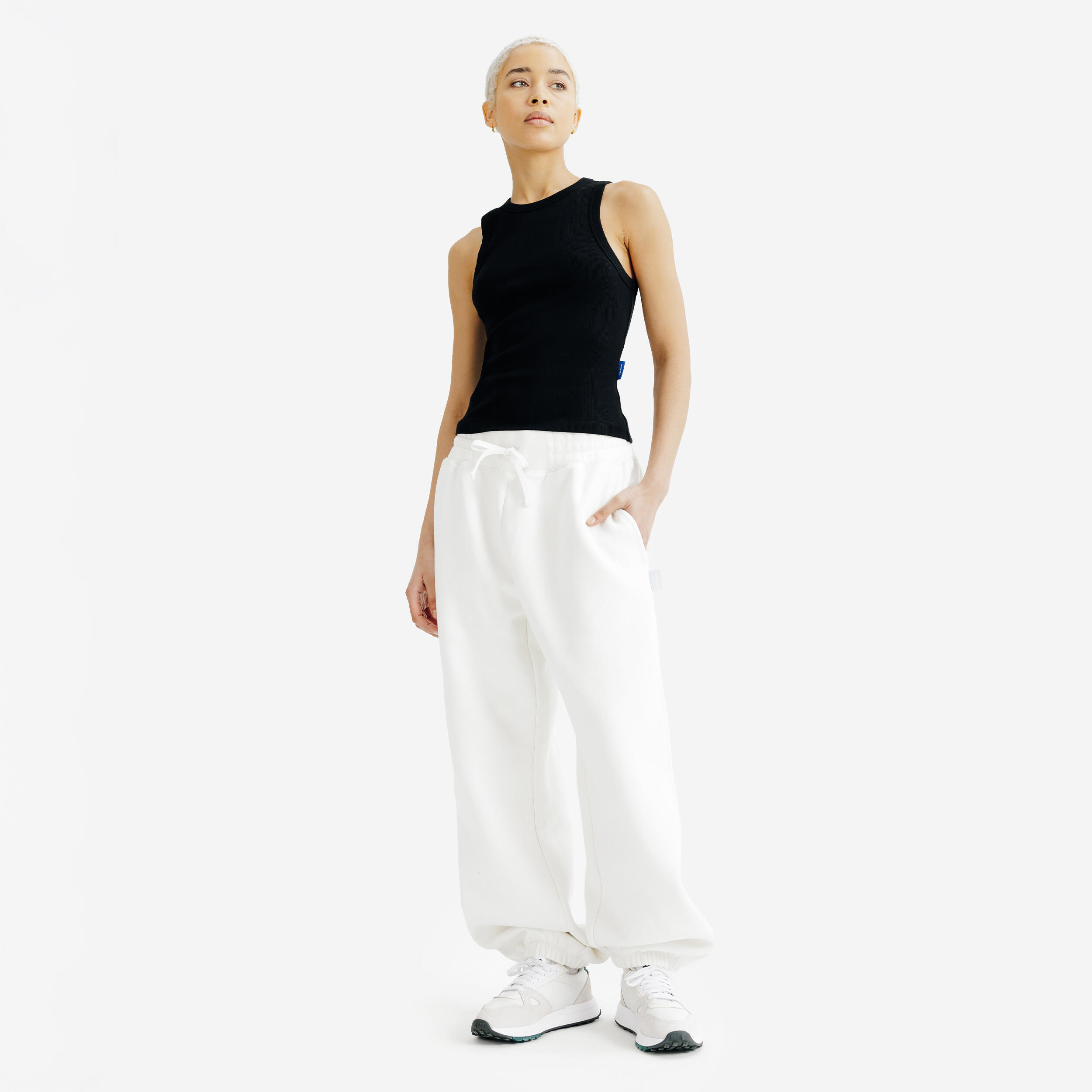 Calças mulher, Elementals, branco 2/6