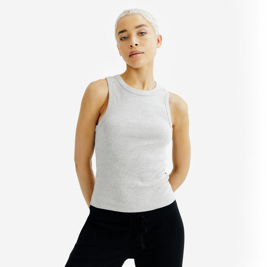 Women's tank top, Elementals, white