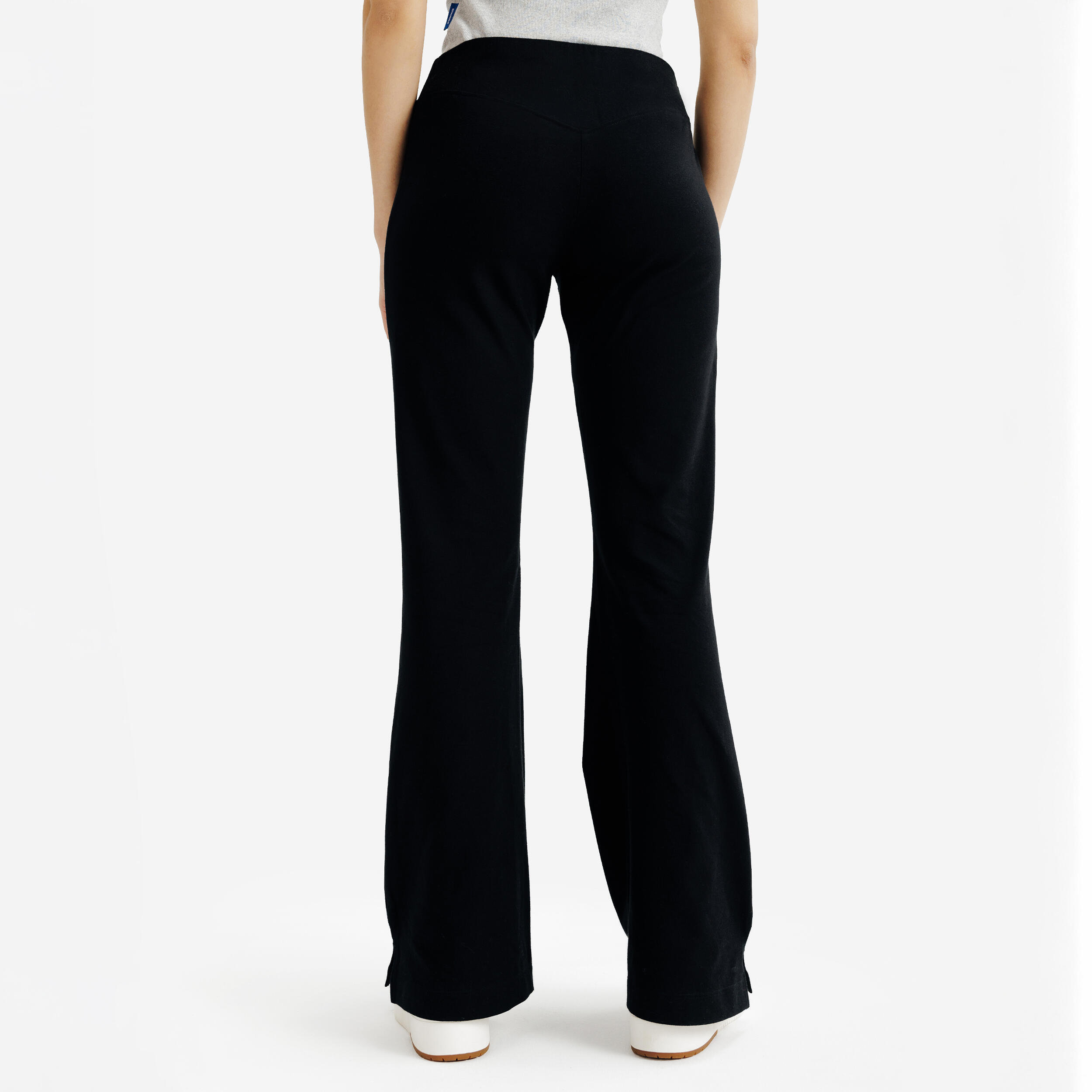 Legging évasé femme, Elementals, noir 4/9