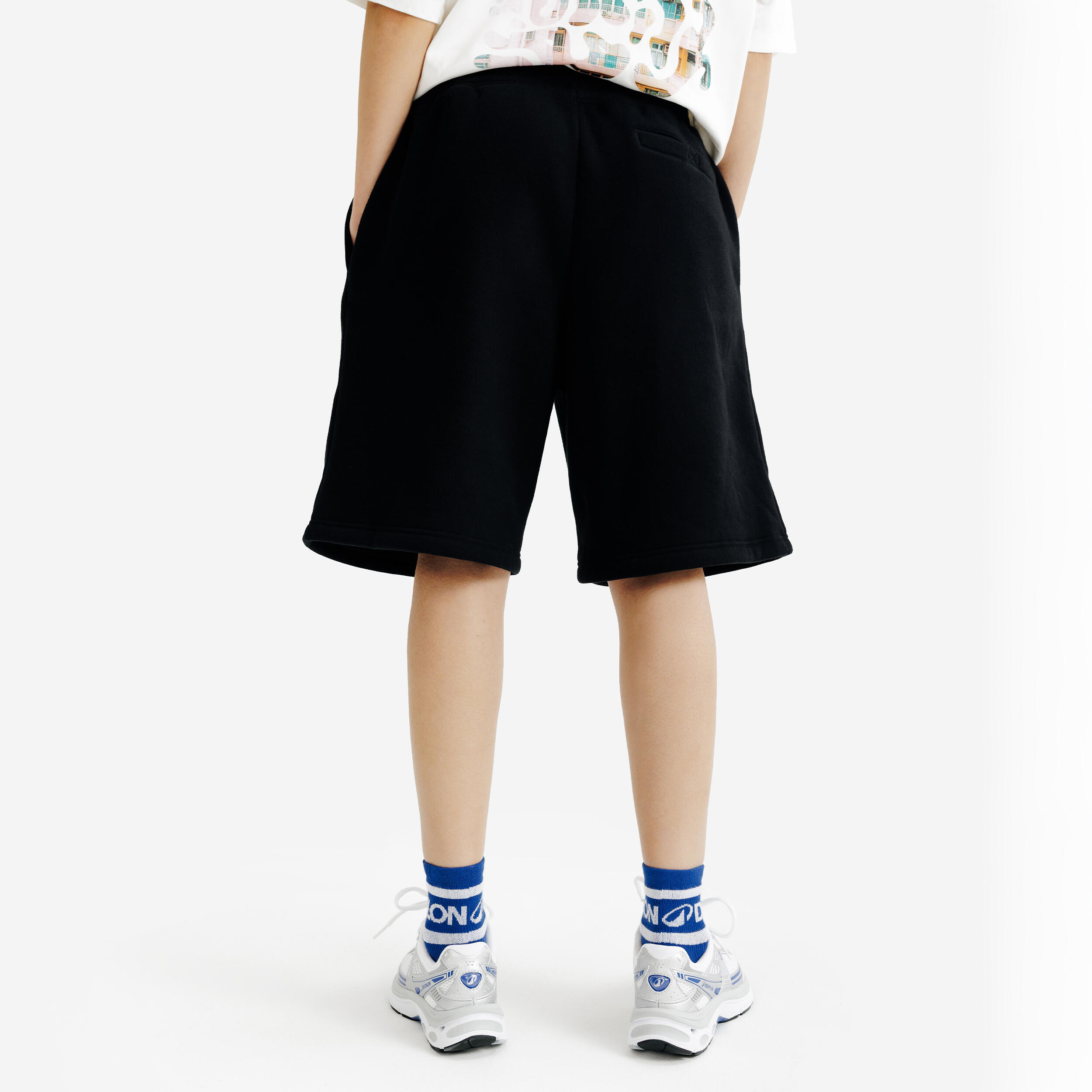 DECATHLON Unisex šortky Elementals čierne L · záber 5