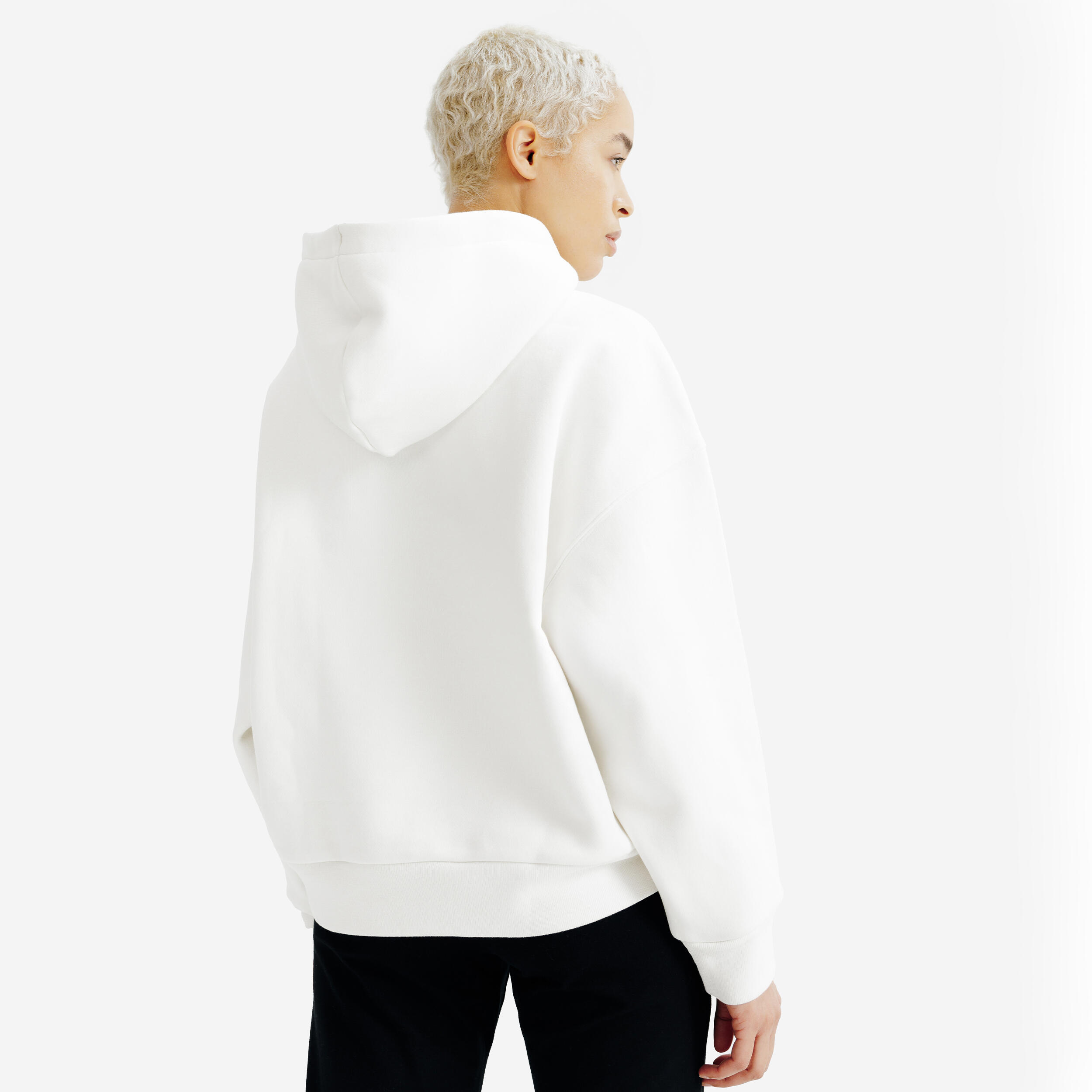 Seconde vie - Sweat à capuche femme, Elementals, blanc 4/6