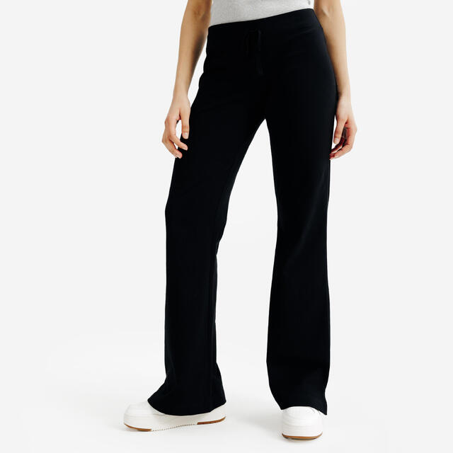 Leggings Damen ausgestelltes Bein - Elementals schwarz