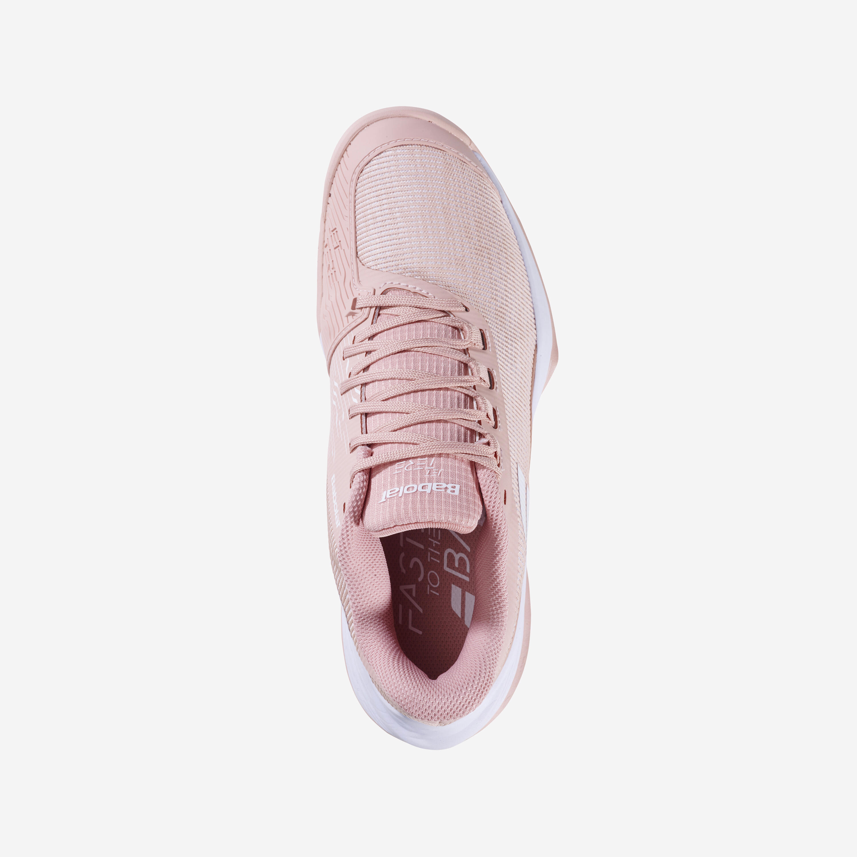Zapatillas de tenis mujer Multipista - Babolat Jet Tere rosa blanco 5/5