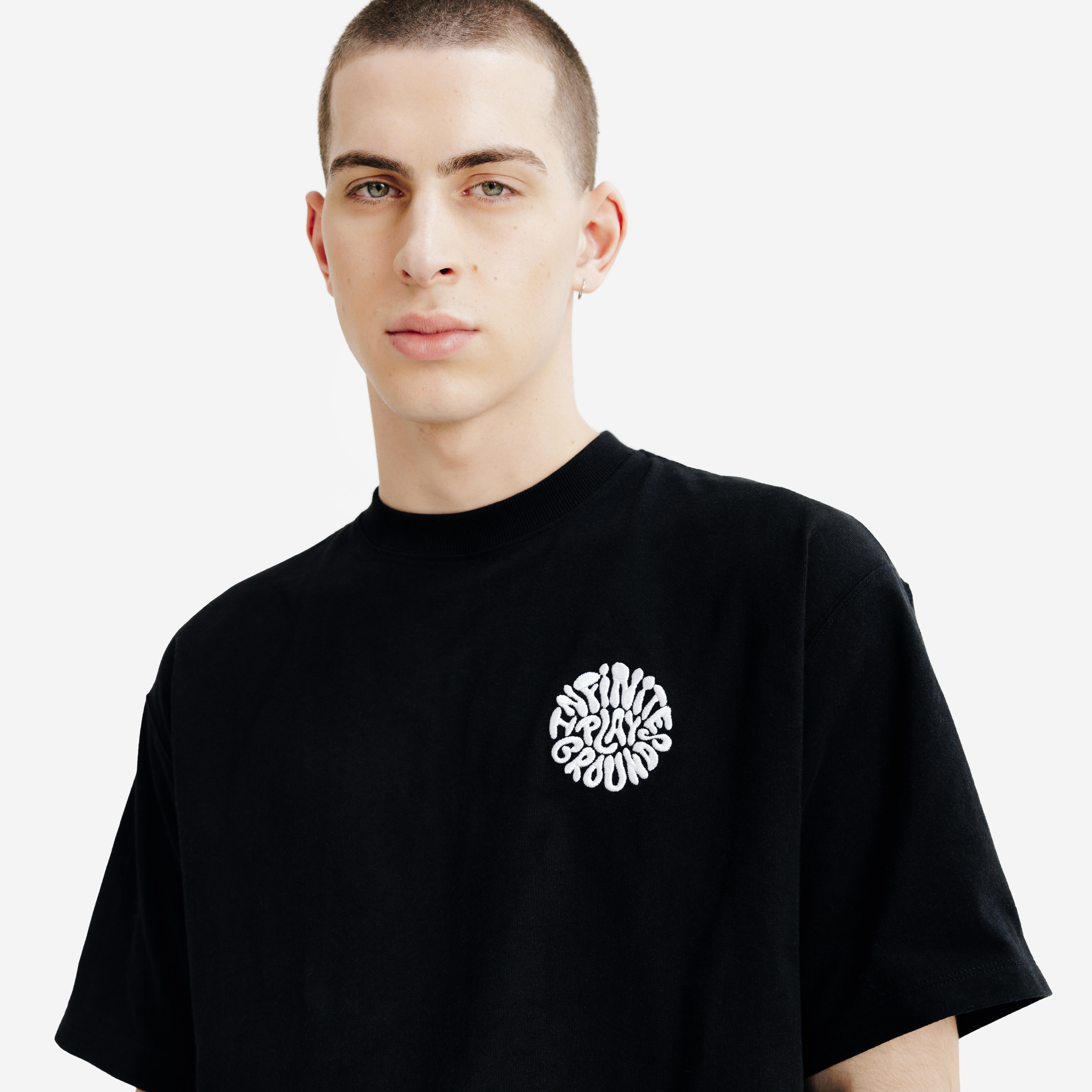 ★ILLIGO★ Drawing Park Overfit T-Shirt Black ILLIGO] Drawing Park Oversized T-shirt White – SellerWork