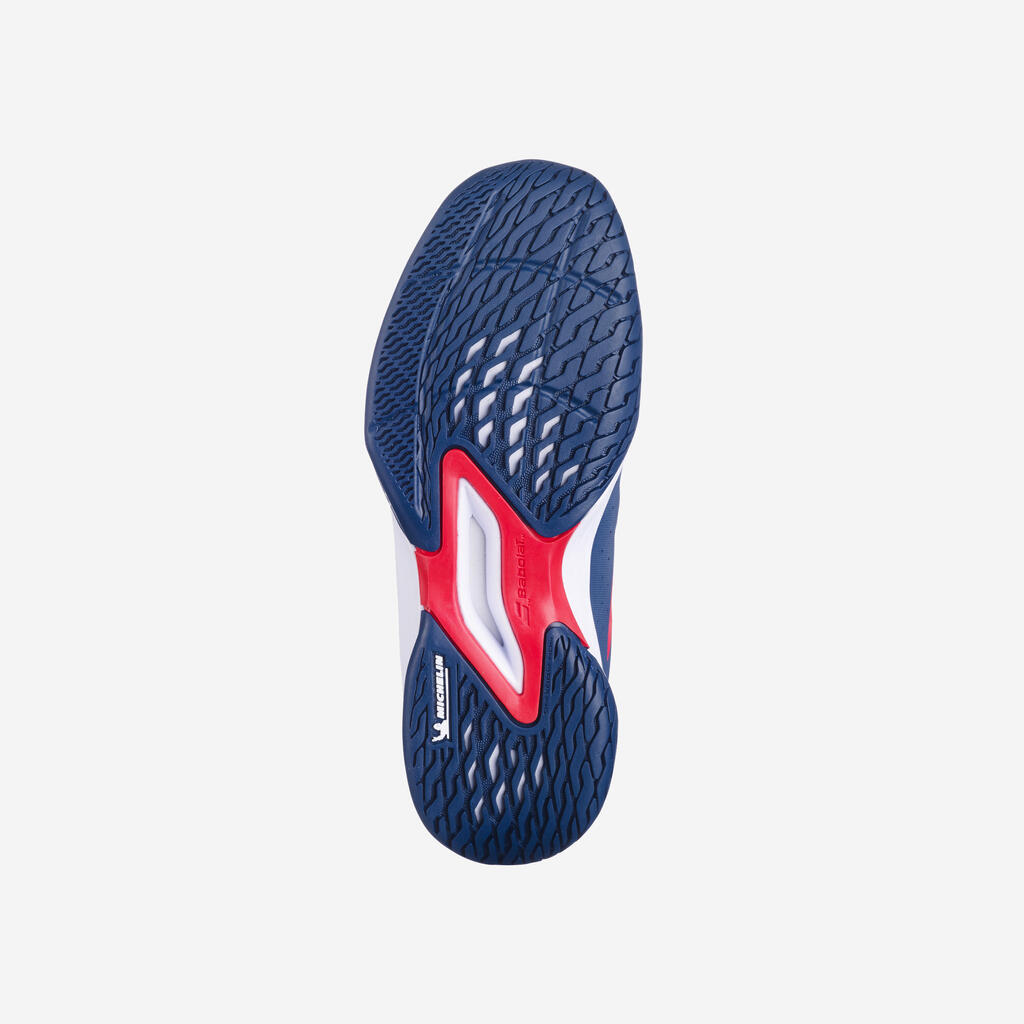 Kids' Multicourt Tennis Shoes Propulse Jr - Blue/Red