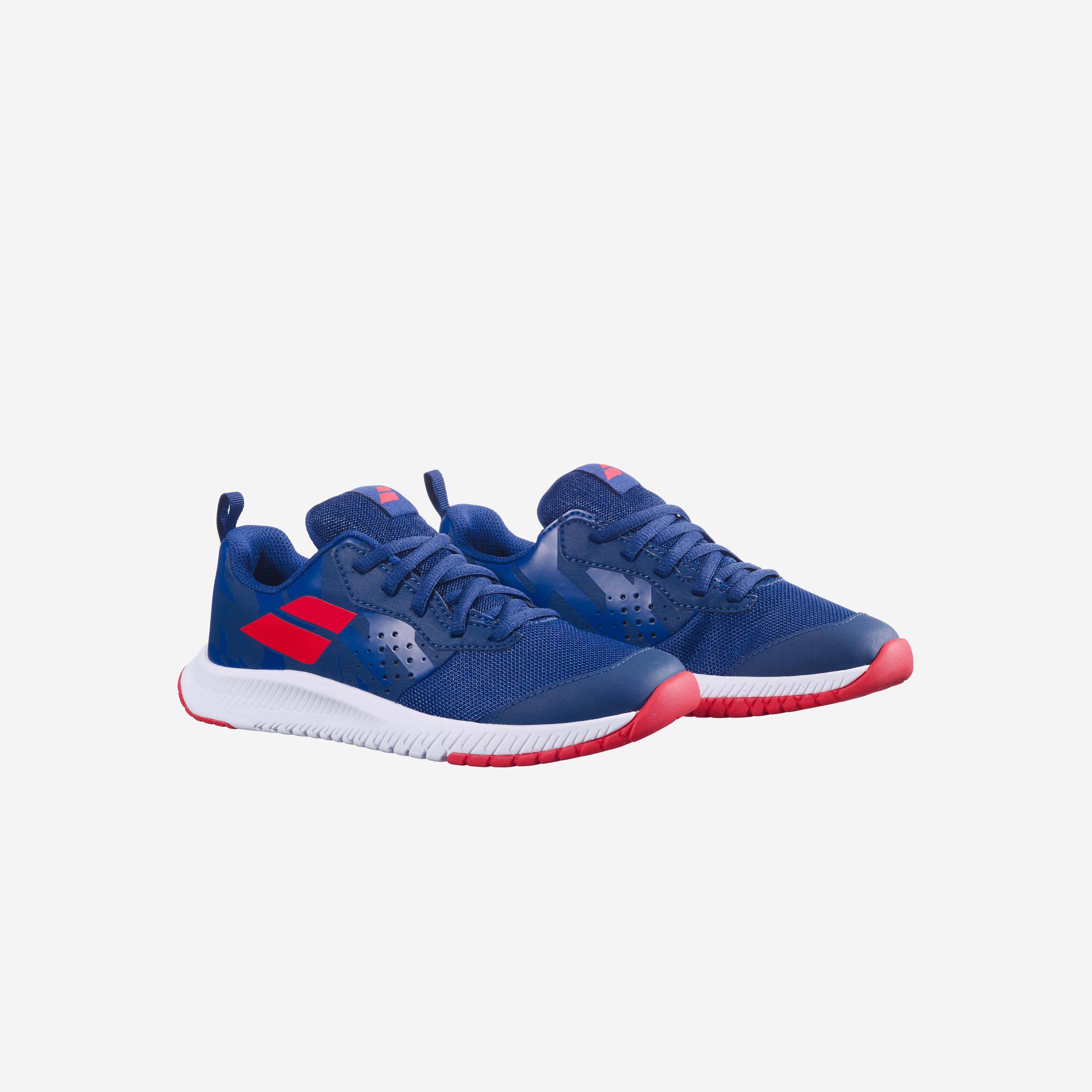 Zapatillas de tenis niño Babolat Pulsion Júnior Azul Rojo AH25