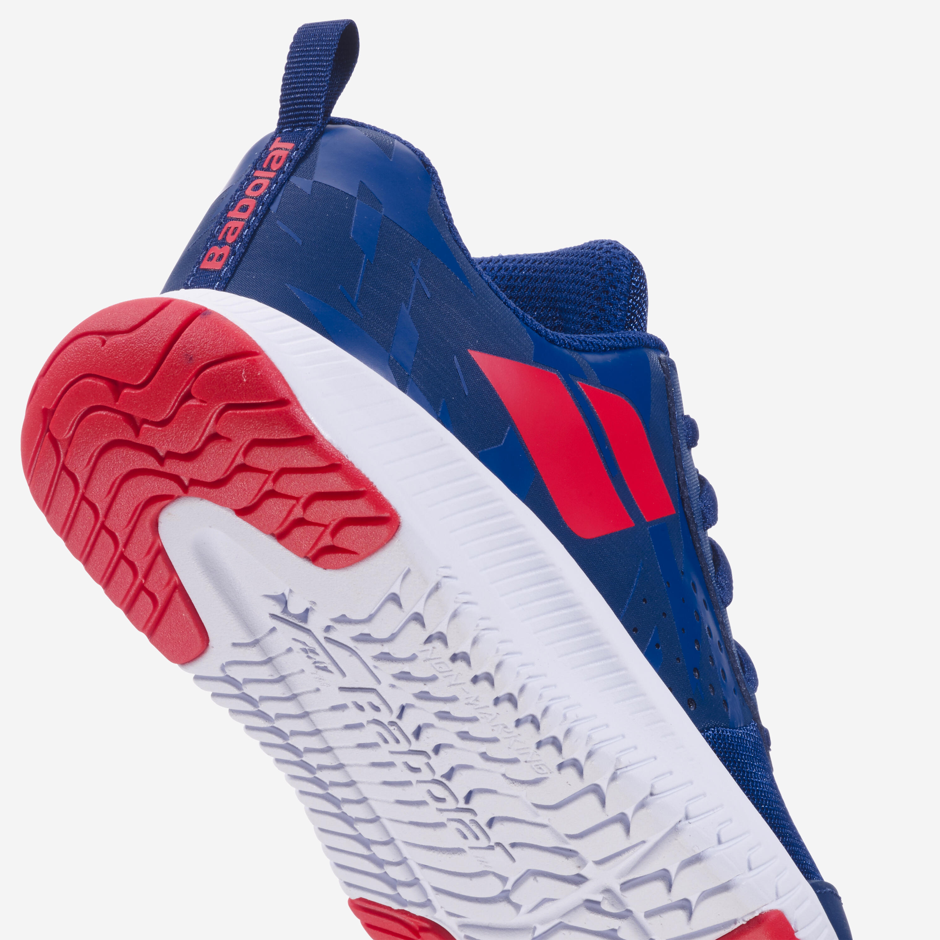 Seconde vie - Chaussures de tennis enfant - Babolat Pulsion Junior Bleu Rouge... 3/5