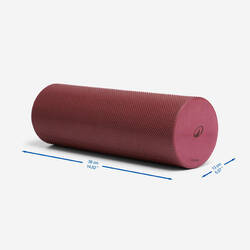 Foam Roller Length 38 cm Diameter 13 cm - Purple