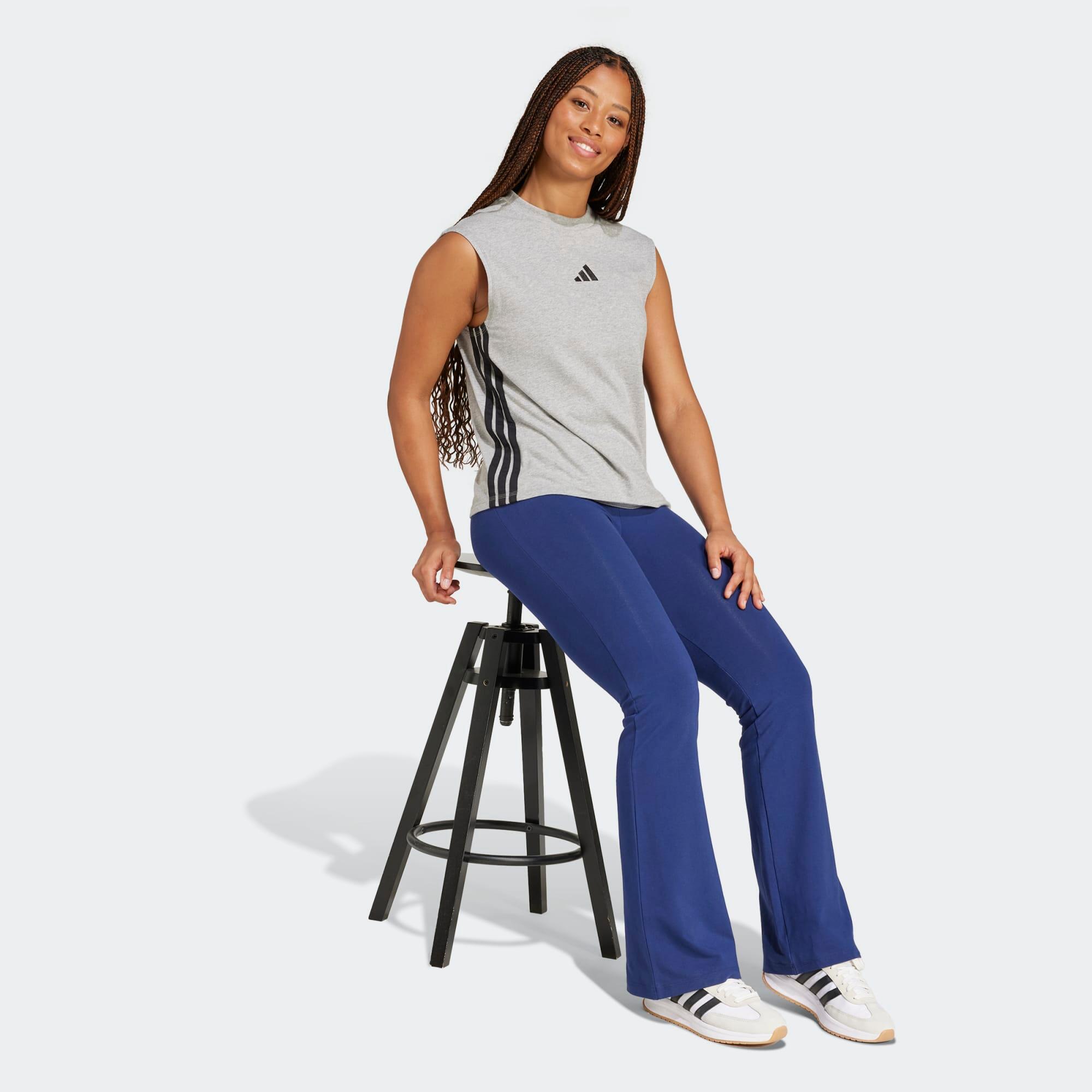 Baumwoll-Leggings für Damen, dunkelblau 2/6