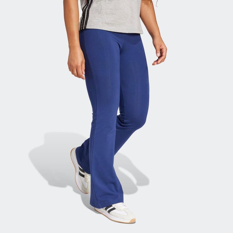 Legging pour femme en coton, bleu foncé