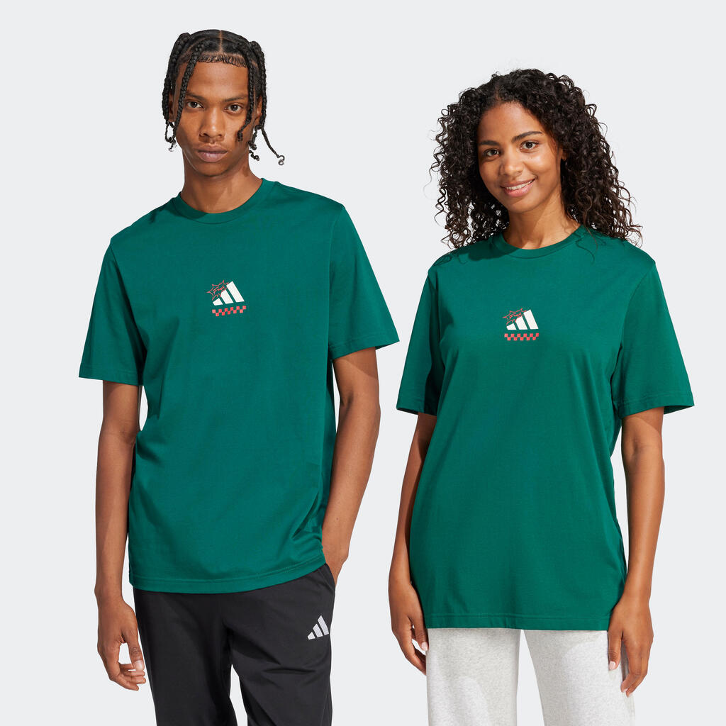 Zelena moška majica s kratkimi rokavi ADIDAS