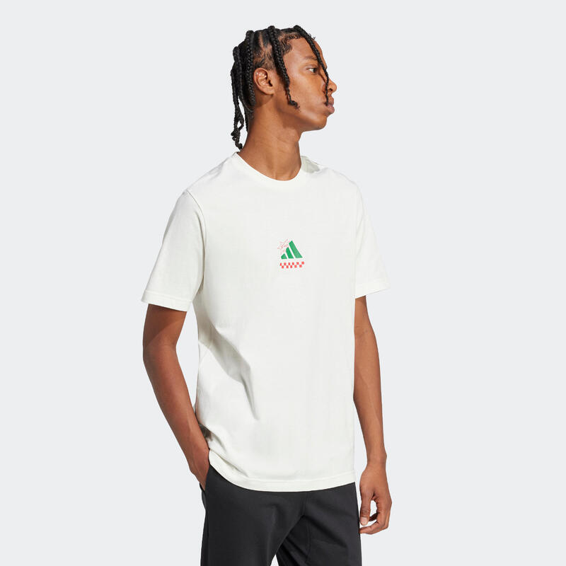 T-SHIRT ADIDAS HOMME BLANC