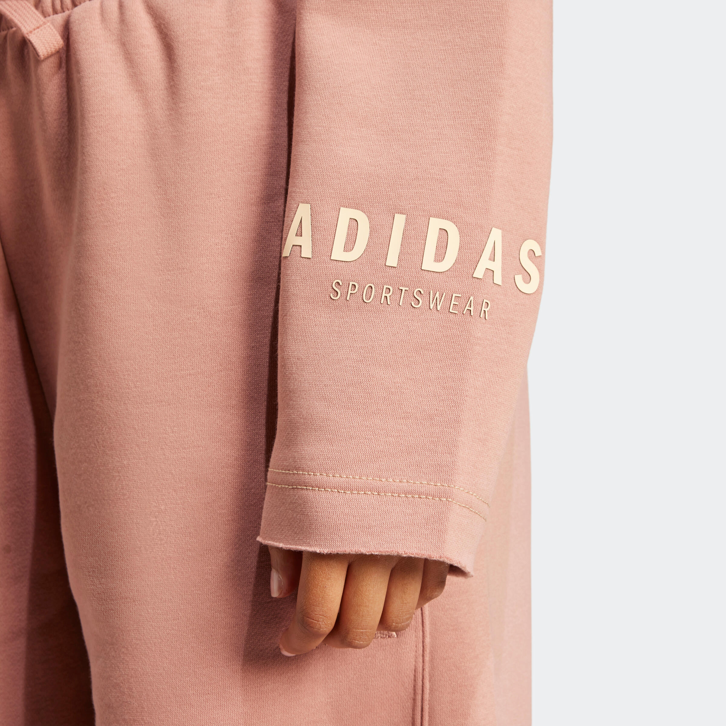 SWEATSHIRT ADIDAS MULHER TERRACOTA 4/5