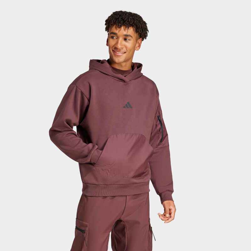 ADIDAS Men's hoodie - Red - Decathlon