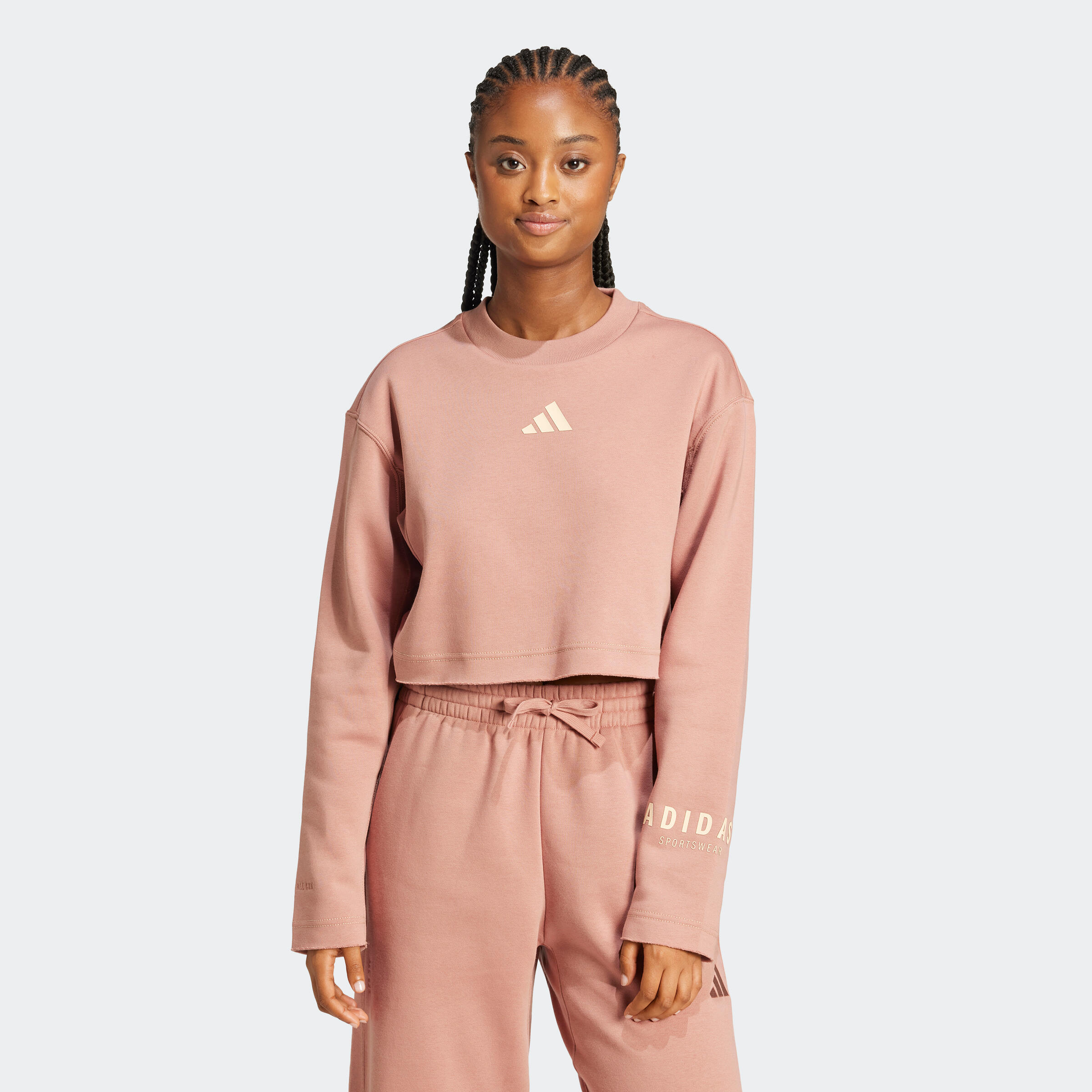 Adidas Sweatshirt Damen – terrakotta | 04067891905223 Adidas Sweatshirt Damen – terrakotta | 04067891905223
