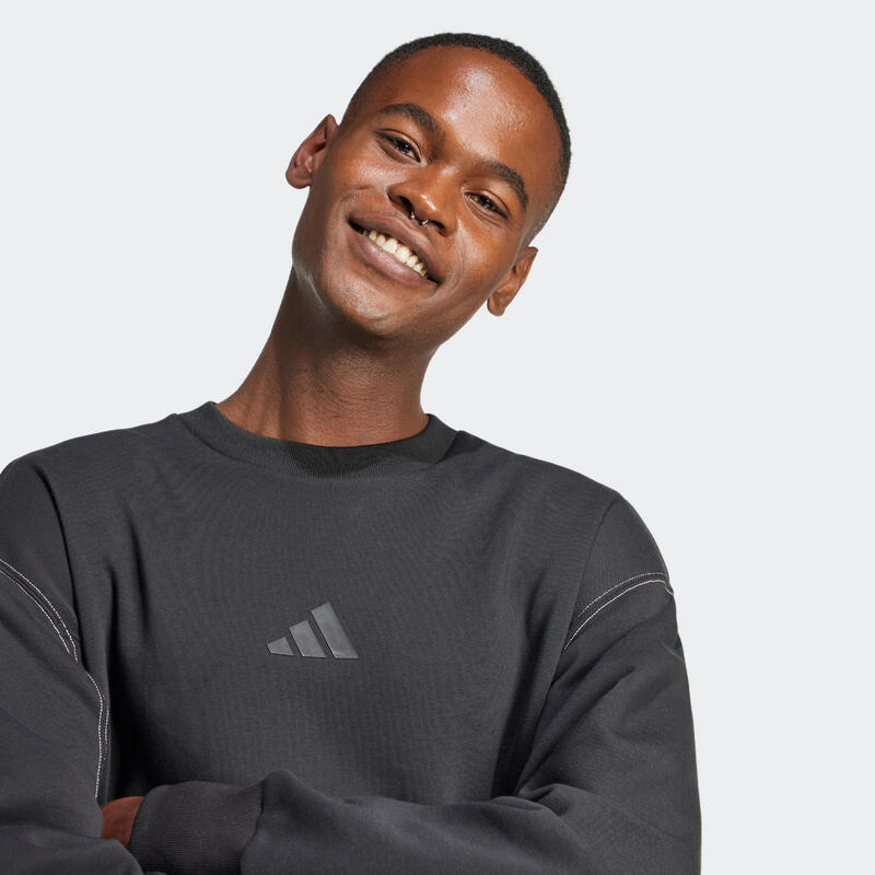 SWEATSHIRT ADIDAS HOMME NOIR