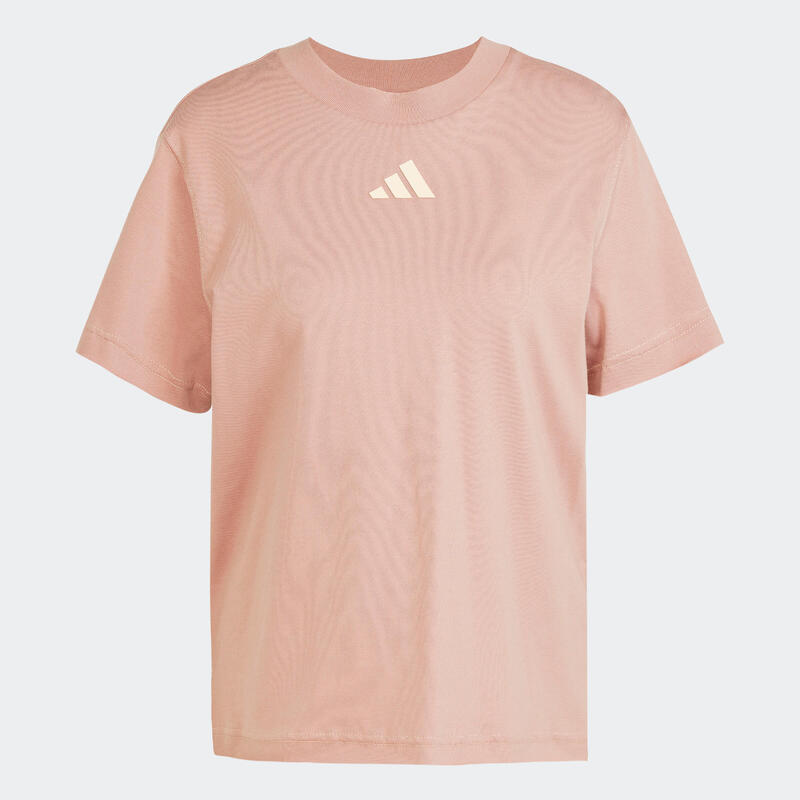T-SHIRT ADIDAS FEMME TERRACOTA