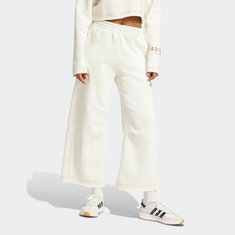 Pantalon ADIDAS Alb Damă