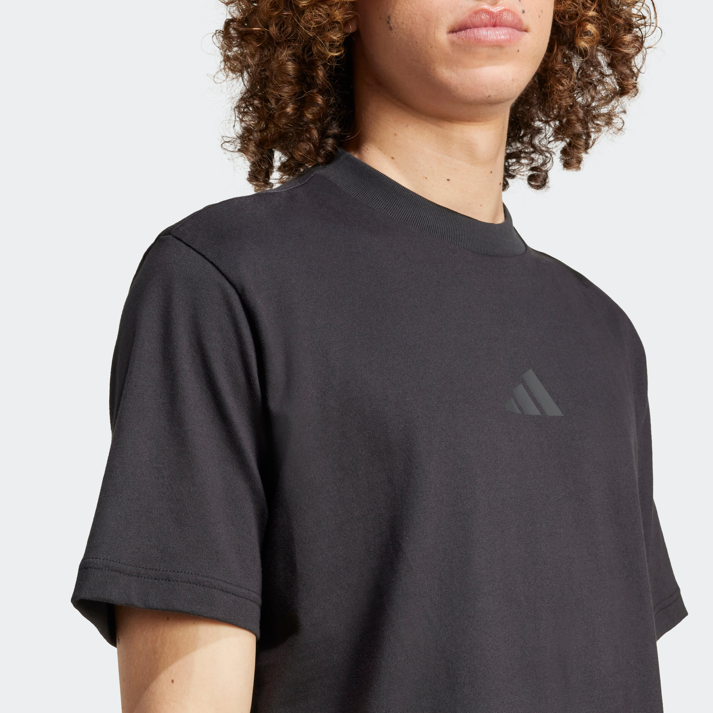 T-SHIRT ADIDAS HOMME NOIR 2/5