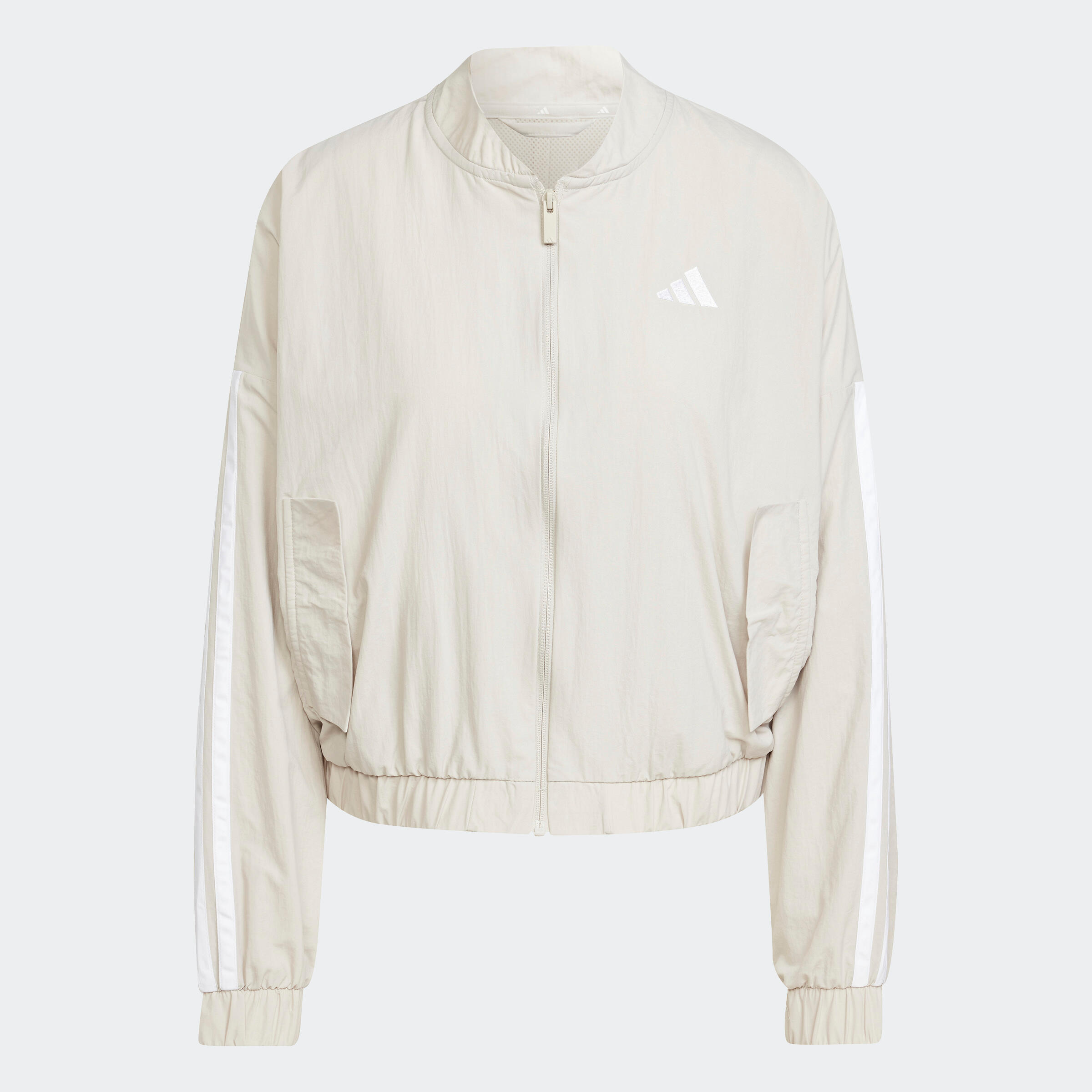 ADIDAS ADIDAS dámska bomber bunda sivá M · záber 6