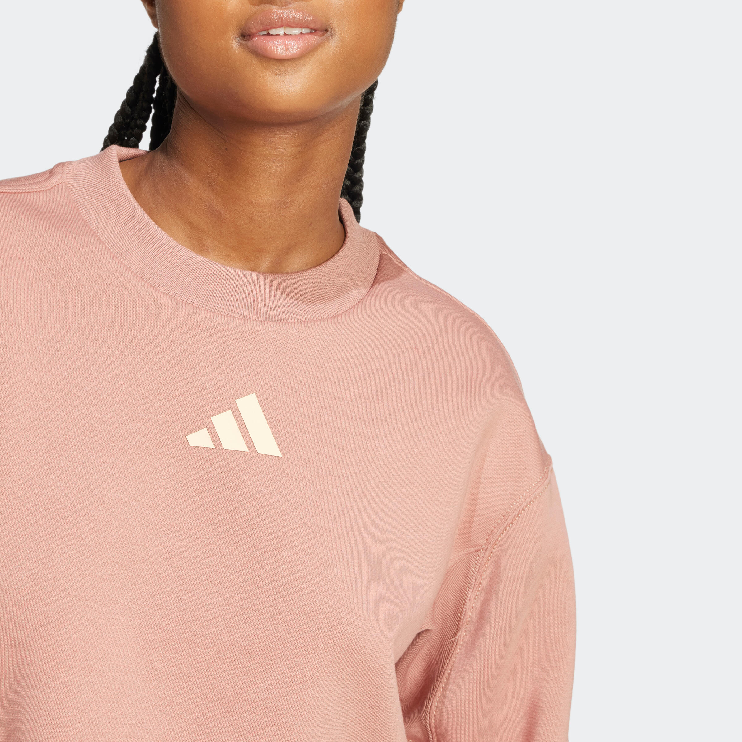 SWEATSHIRT ADIDAS MULHER TERRACOTA 2/5