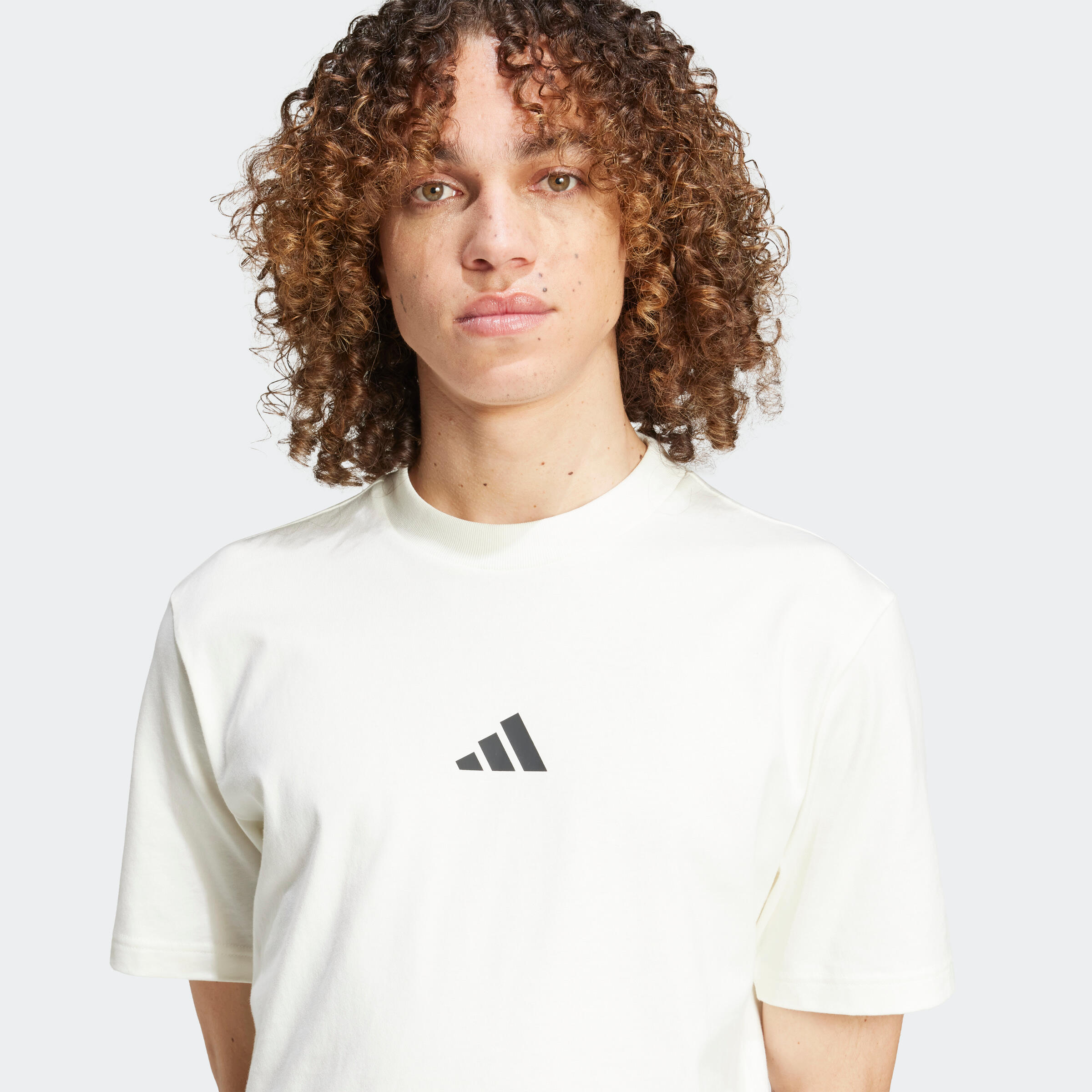 T-shirt heren wit 2/5