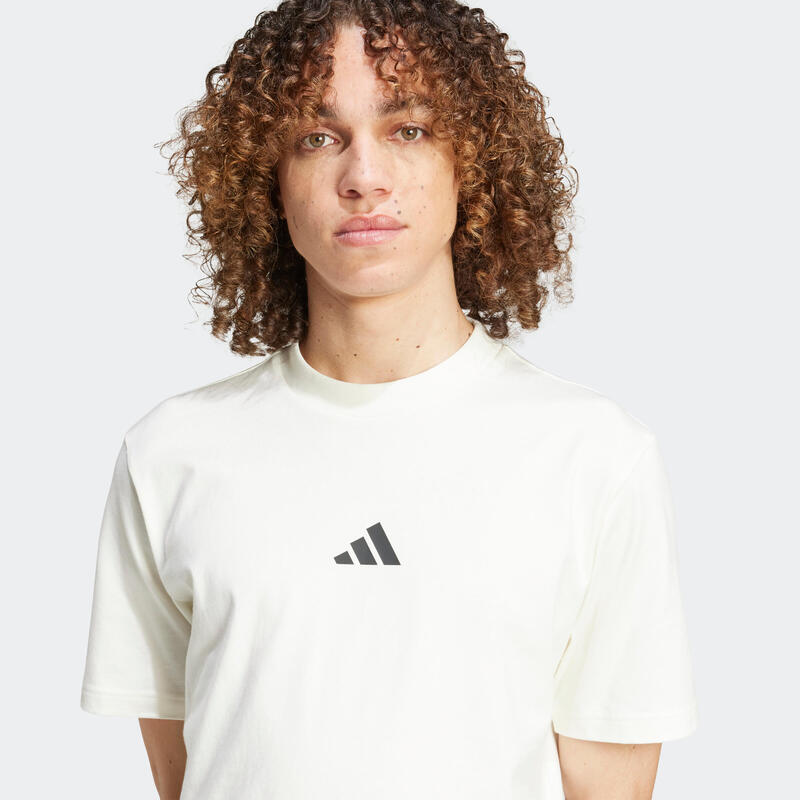 T-SHIRT ADIDAS HOMME BLANC