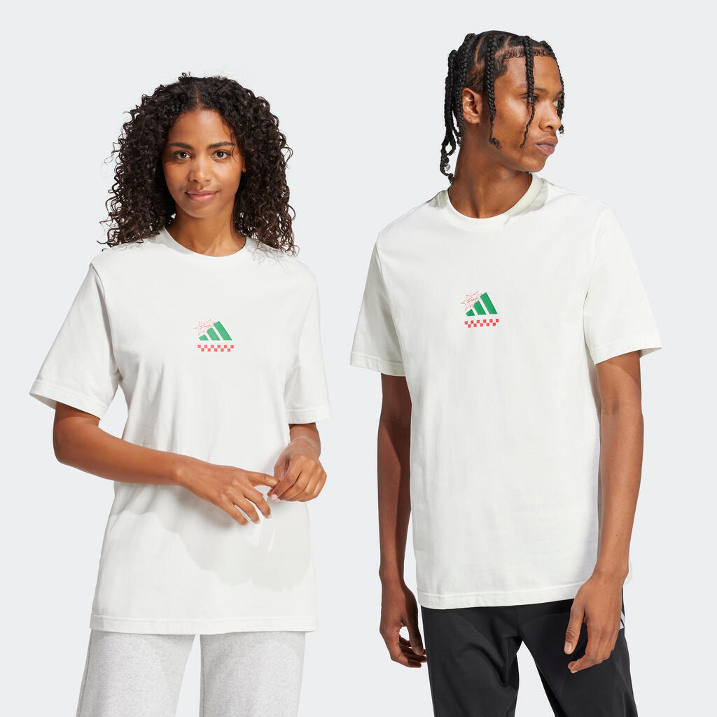 Bela moška majica s kratkimi rokavi ADIDAS