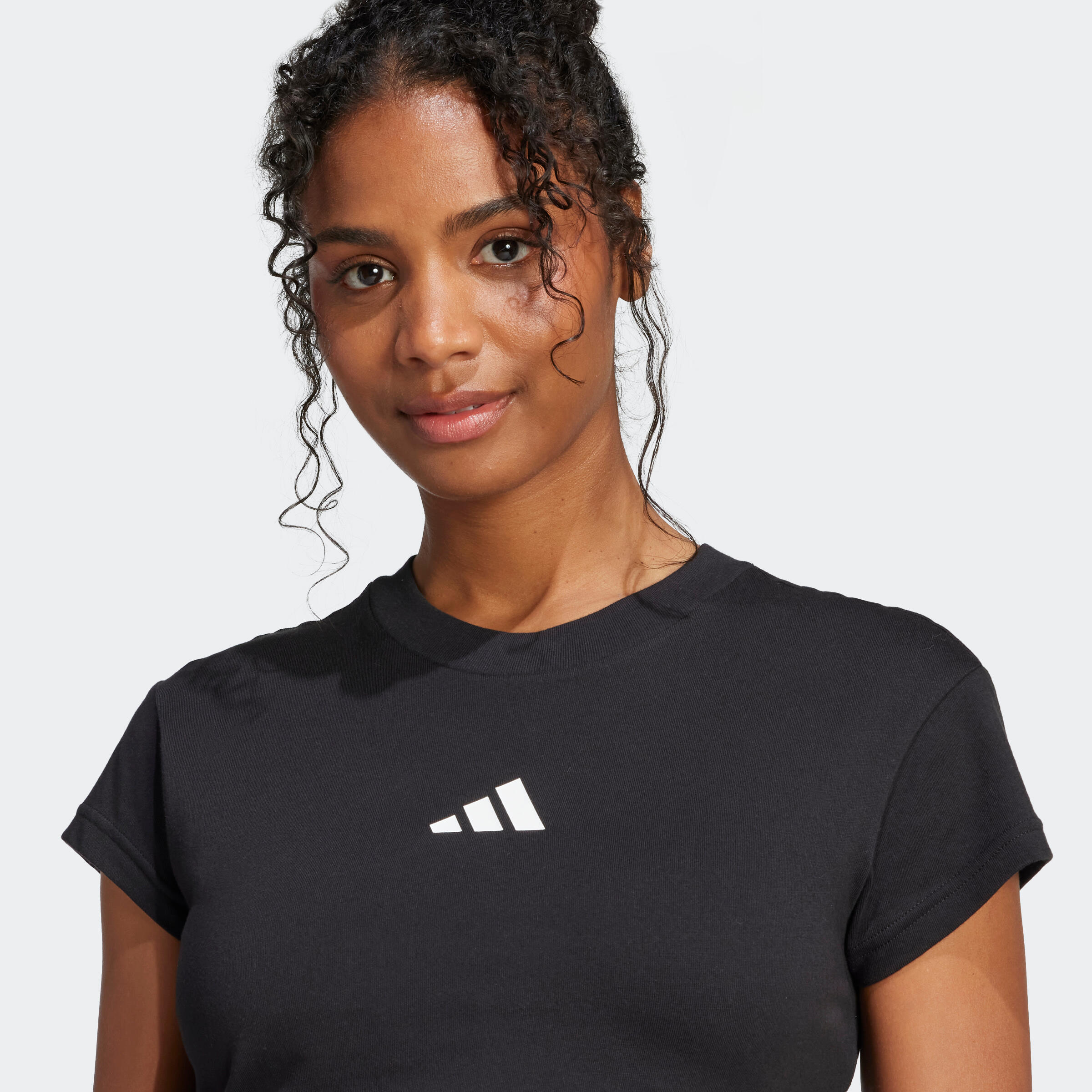 CAMISETA ADIDAS MUJER NEGRO 3/6