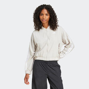 BOMBER ADIDAS MUJER GRIS